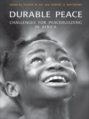 cover image of Durable Peace